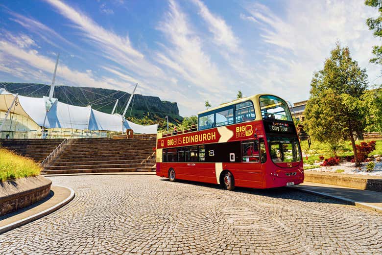El autobús turístico de Edimburgo