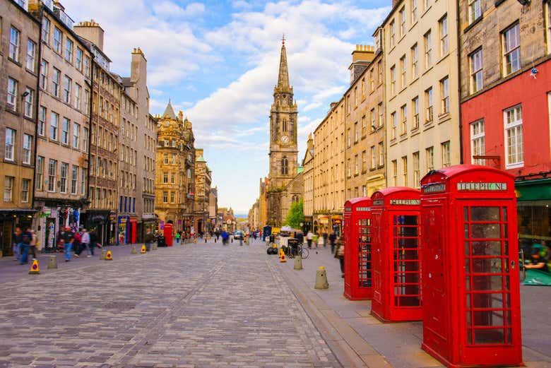 La Royal Mile de Edimburgo