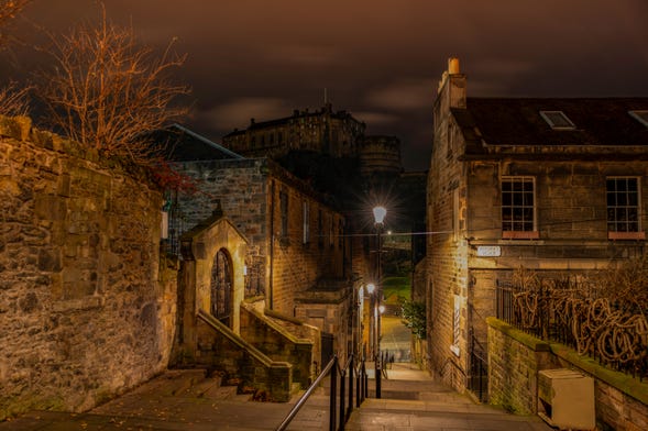 Tour de los fantasmas de Edimburgo